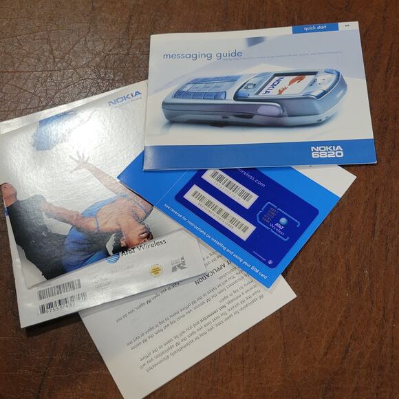 Nokia 6820 Freedom AT&T wireless Rare Flip Smartphone with chargers, box - Picture 9 of 9